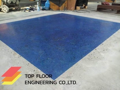 ผลงานพื้นที่เน้นคุณภาพ - รับทำพื้น Epoxy พื้นสีอีพ็อกซี่