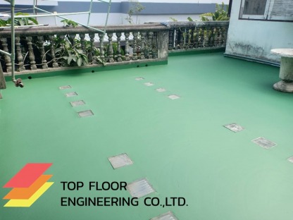 รับทำพื้นพียูกันซึม - รับทำพื้น Epoxy พื้นสีอีพ็อกซี่