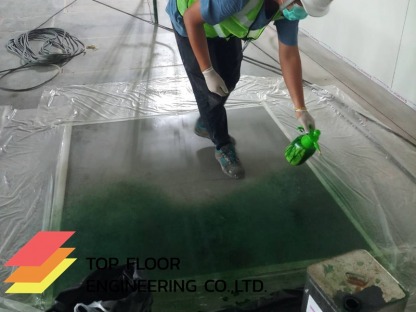 เน้นงานพื้นคุณภาพ - รับทำพื้น Epoxy พื้นสีอีพ็อกซี่