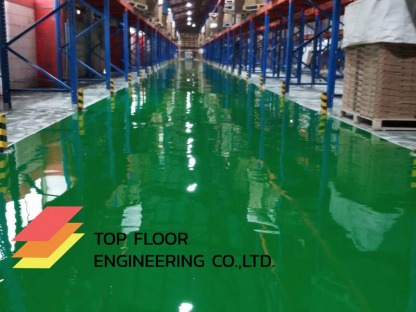 Epoxy self-leveling - รับทำพื้น Epoxy พื้นสีอีพ็อกซี่