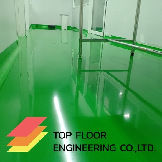 ทำพื้นอีพ็อกซี่ พื้น Epoxy self-leveling  - ท็อปฟลอร์ เอ็นจิเนียริ่ง รับทำพื้นโรงงาน รับทำพื้นขัดเงาคอนกรีต - Epoxy self-leveling  บริษัททำพื้นอีพ็อกซี่ 
