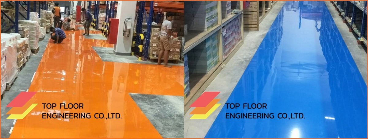 Epoxy self-leveling